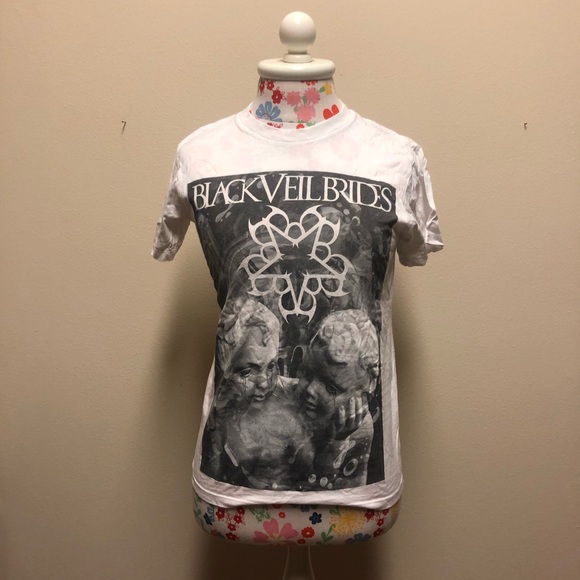 BVB White Graphic Tee - Picture 2 of 3